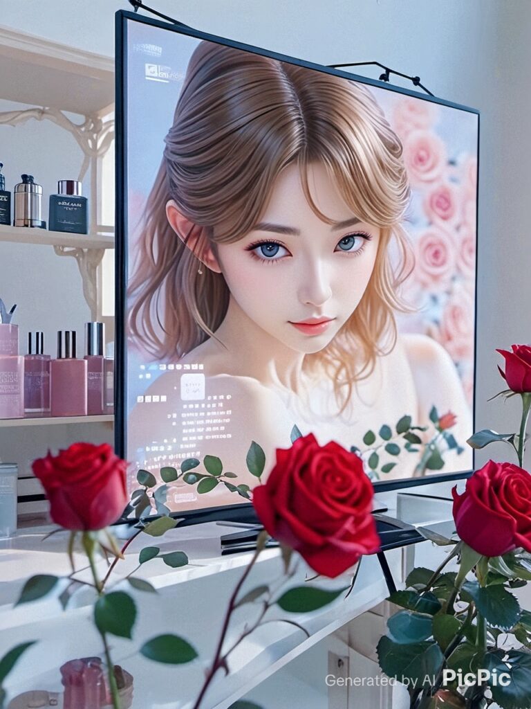 AI生成オリジナルイラスト・創作アート作品（成人キャラクター・性的サービスなし・実在人物とは無関係）