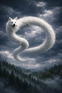 うちの犬を、“果てしなく続くあの名作映画”を連想させるファンタジー系ドラゴン風にする挑戦⑦