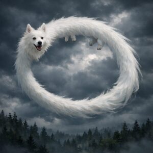 うちの犬を、“果てしなく続くあの名作映画”を連想させるファンタジー系ドラゴン風にする挑戦⑤