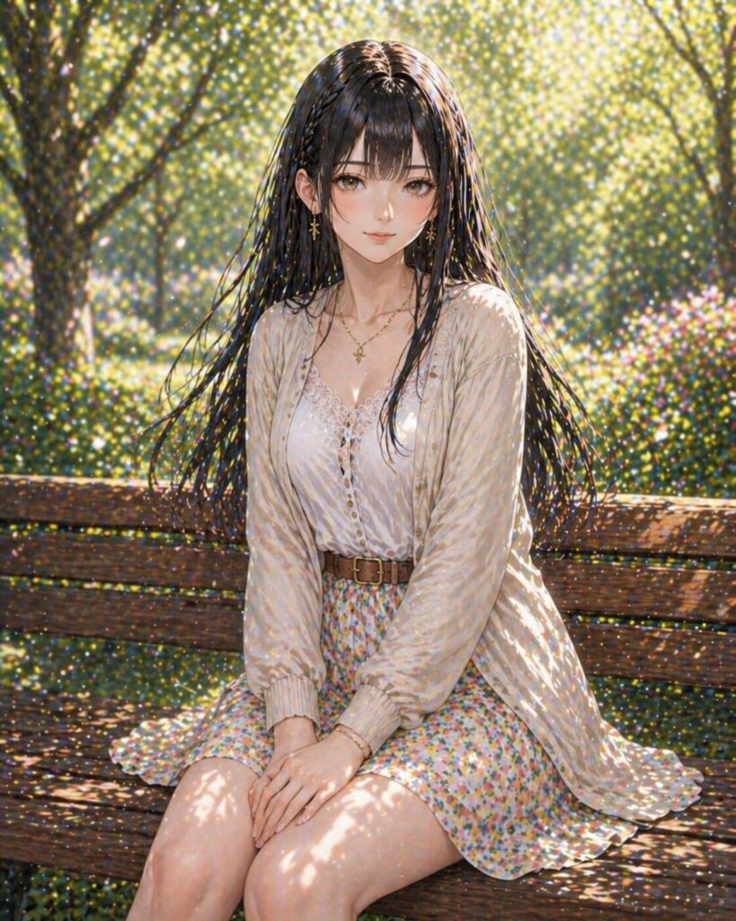 AI生成オリジナルイラスト・創作アート作品（成人キャラクター・性的サービスなし・実在人物とは無関係）