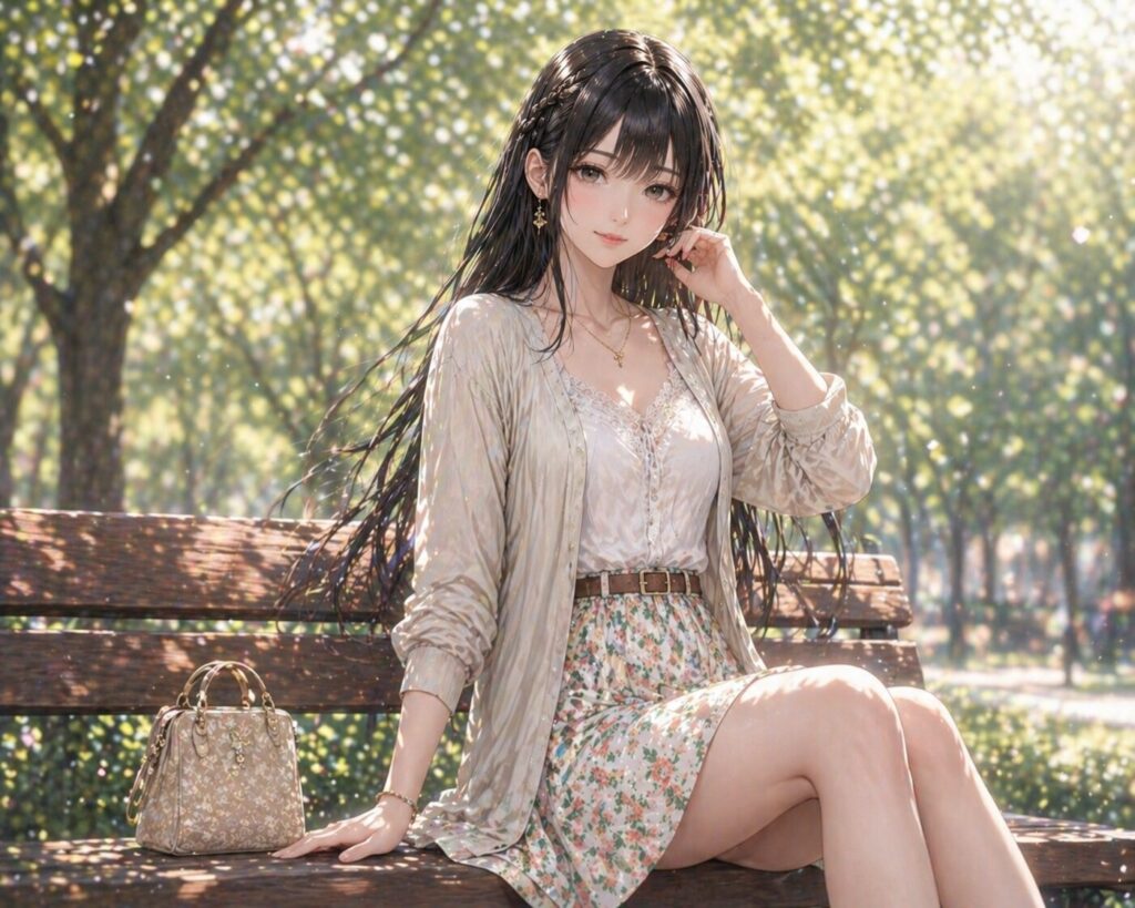 AI生成オリジナルイラスト・創作アート作品（成人キャラクター・性的サービスなし・実在人物とは無関係）